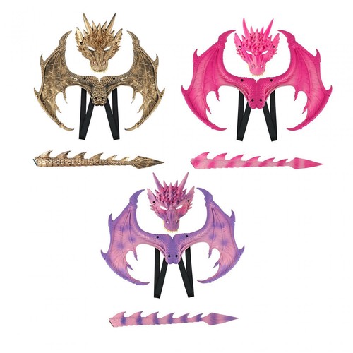 Dinosaur tail mask - mask, wing