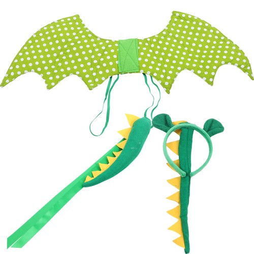 Set little girl dinosaur - set,