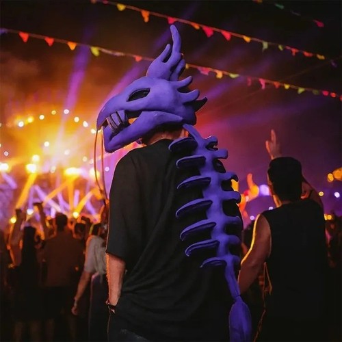 Dinosaur skeleton plush - dinosaur,