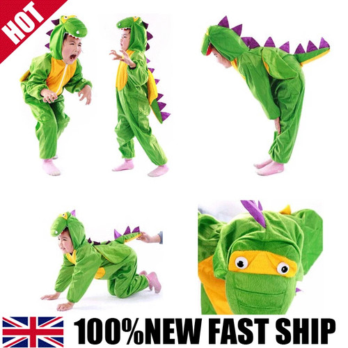 Kids green dinosaur costume - dinosaur,