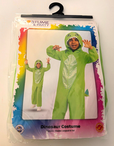 Boys green dinosaur - boys, costume