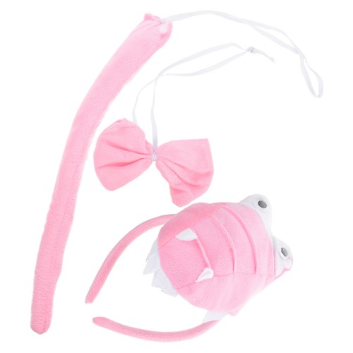 Pink dinosaur costume set - pink,