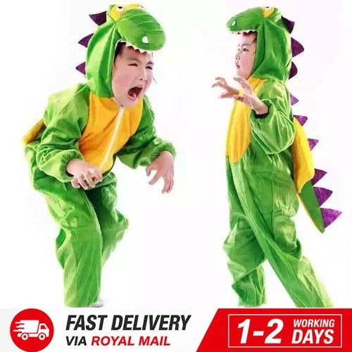 Kids green dinosaur costume - kids,