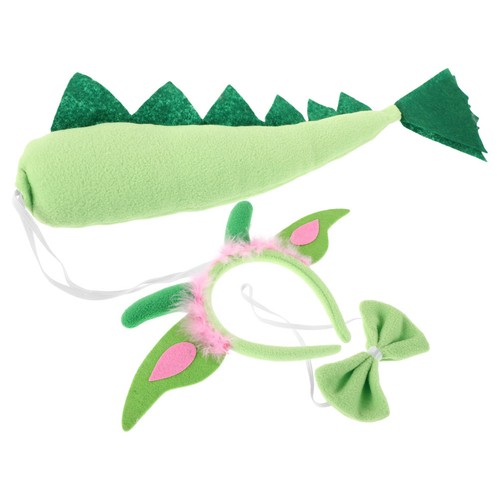 Green dinosaur costume - green,