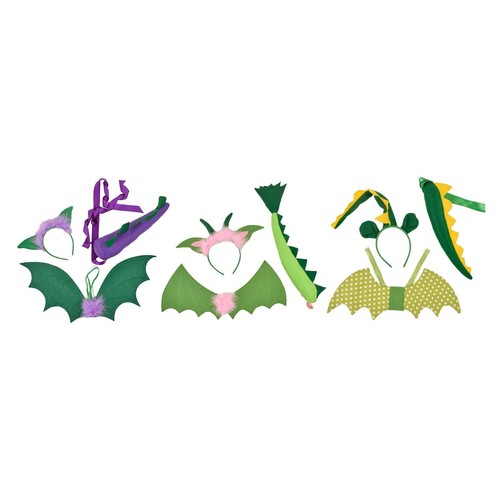 3pcs dinosaur wing tail - 3pcs,