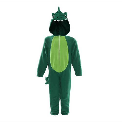 Kids green dinosaur costume - dinosaur,