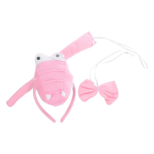Plush pink dinosaur - plush,