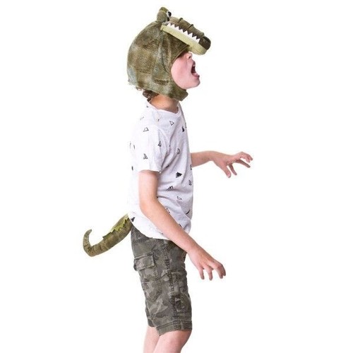 Crocodile head and - tail, set