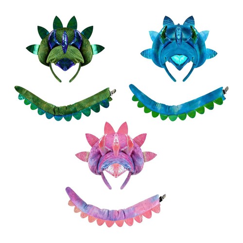 Dinosaur headband tail - dinosaur, to